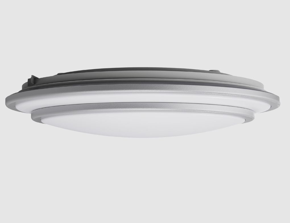 LED Deckenleuchte warmweiß mit Backlight-Design