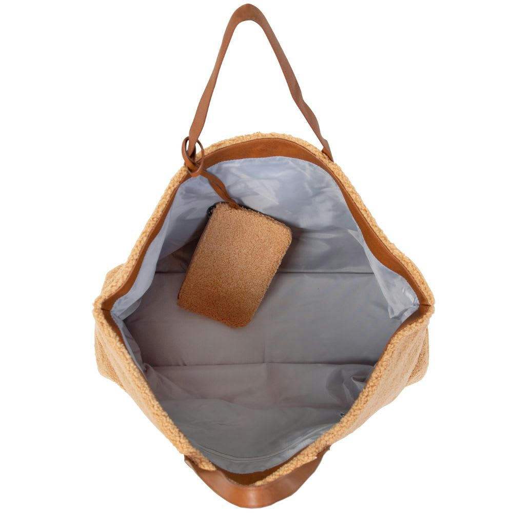 FAMILY BAG - Sac à anses Family bag Teddy beige
