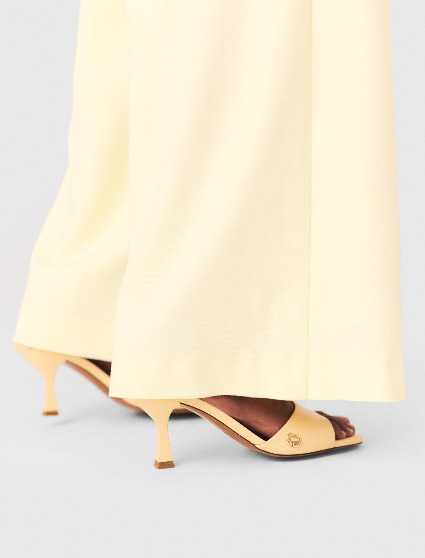 Mules en cuir