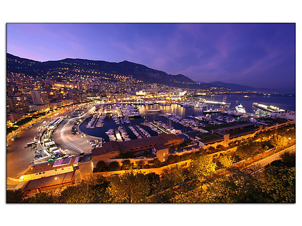 DECLINA, Tableau toile imprimée, Tableau toile photo Monaco, 120x80 cm