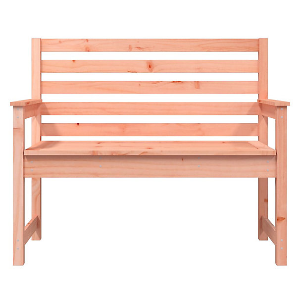 Banc de jardin meuble de patio bois Helloshop26