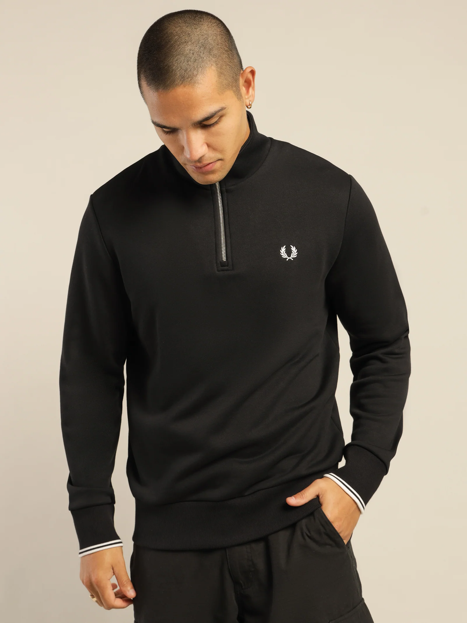 Half Zip Sweatshirt