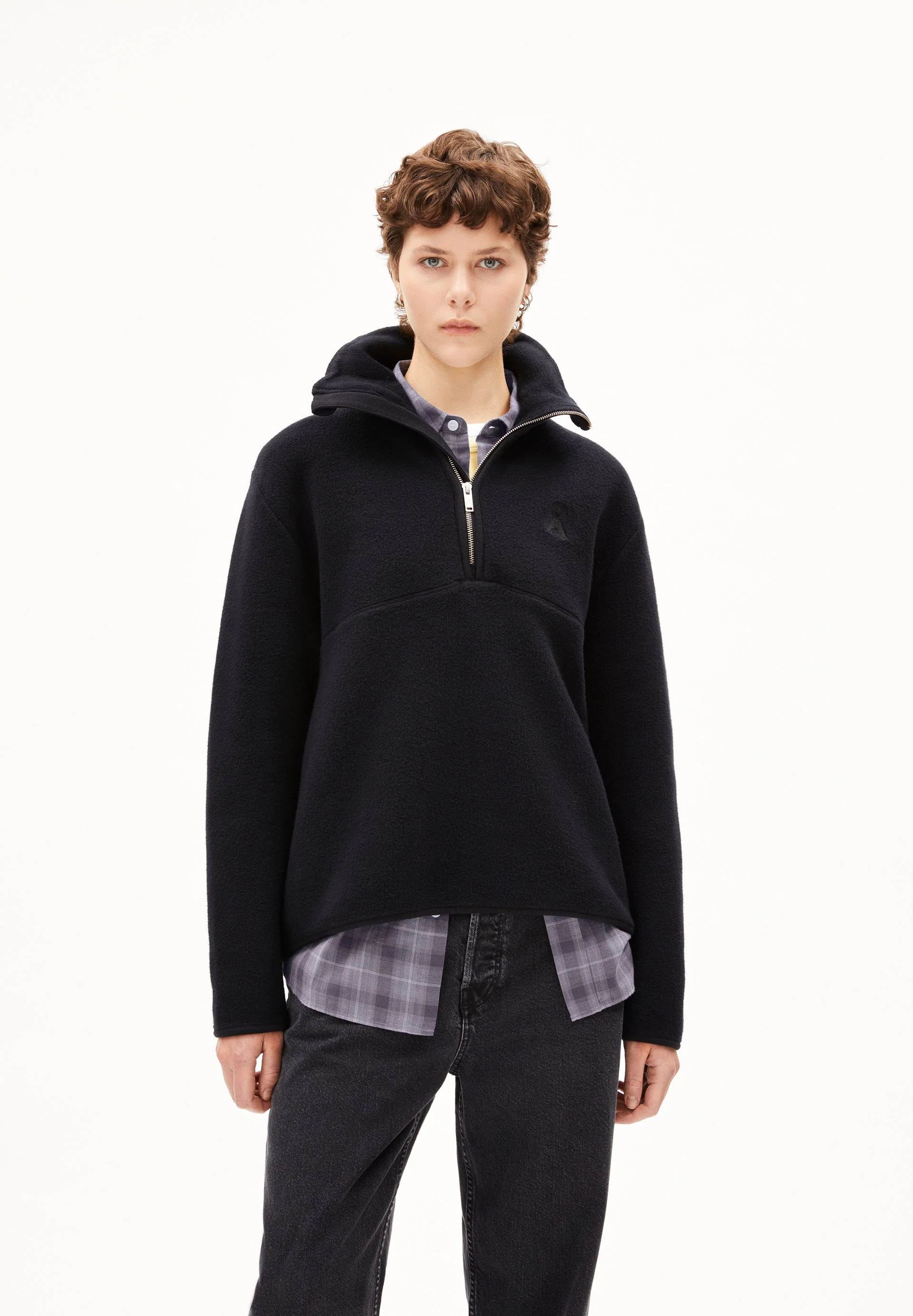 HAARLEENAA FLEECE-SWEATSHIRT