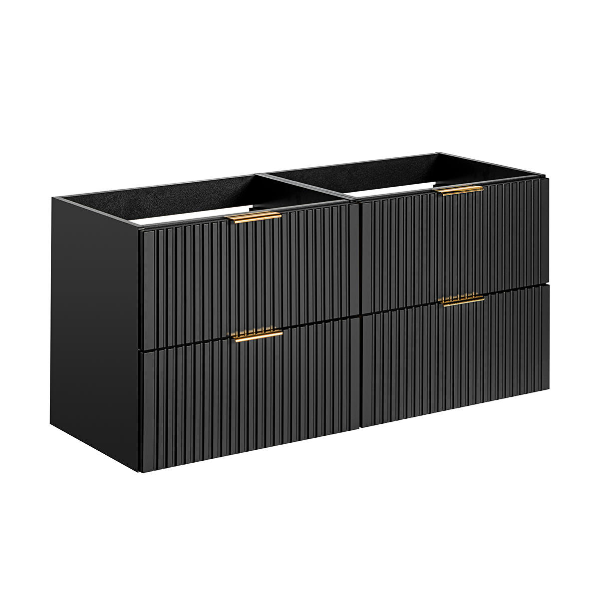 - Meuble sous-vasque 120cm noir