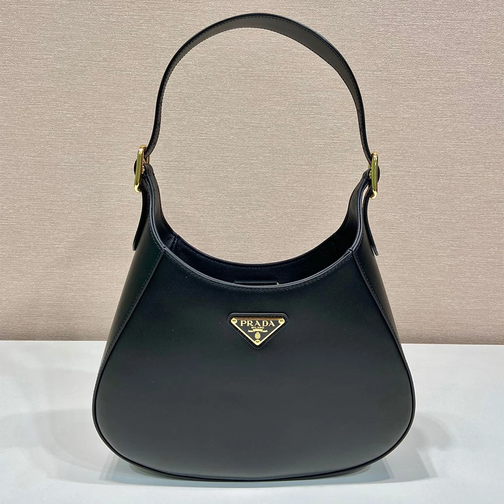 PradaCalfskin Hobo Bag Shoulder Bag