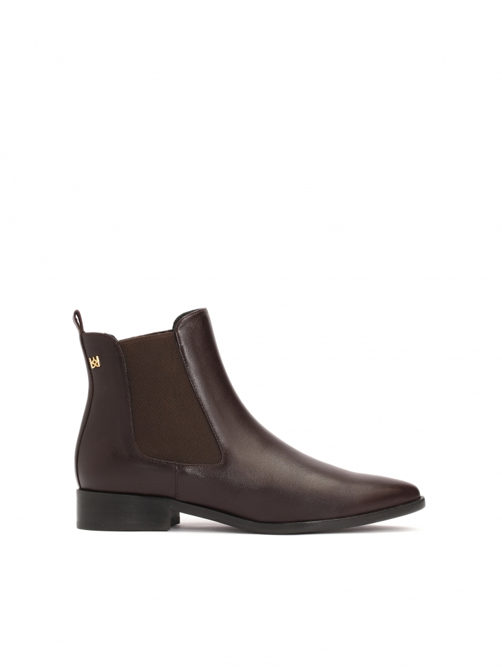 Ladies’ dark brown Chelsea boots