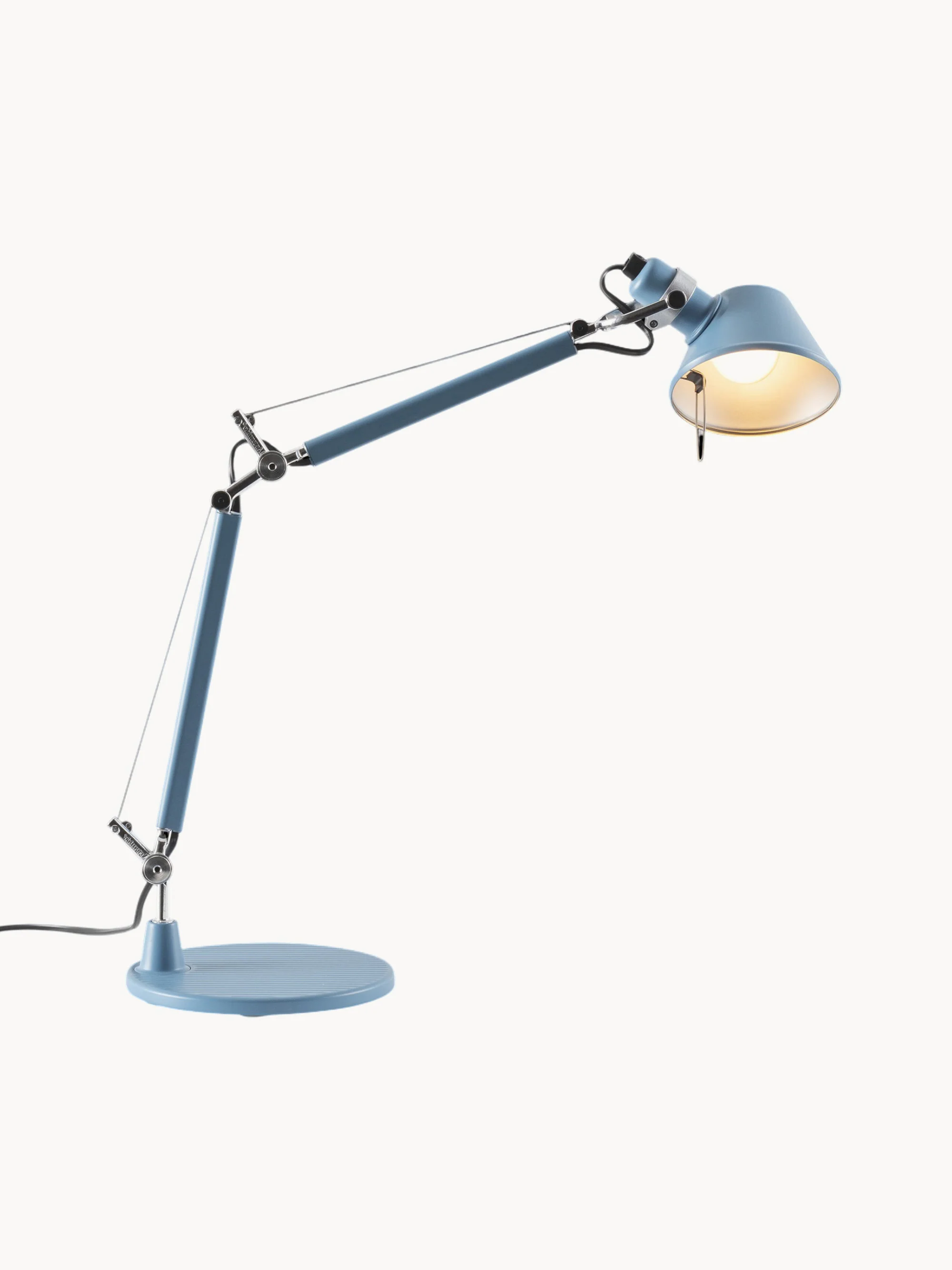 Verstellbare Schreibtischlampe Tolomeo Micro