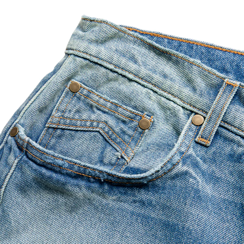 Rhude Relaxed Traxedo Denim Jean - Isla Indigo