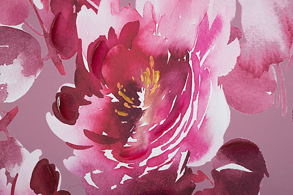 Impression sur toile violet fleurs 80x3x120cm