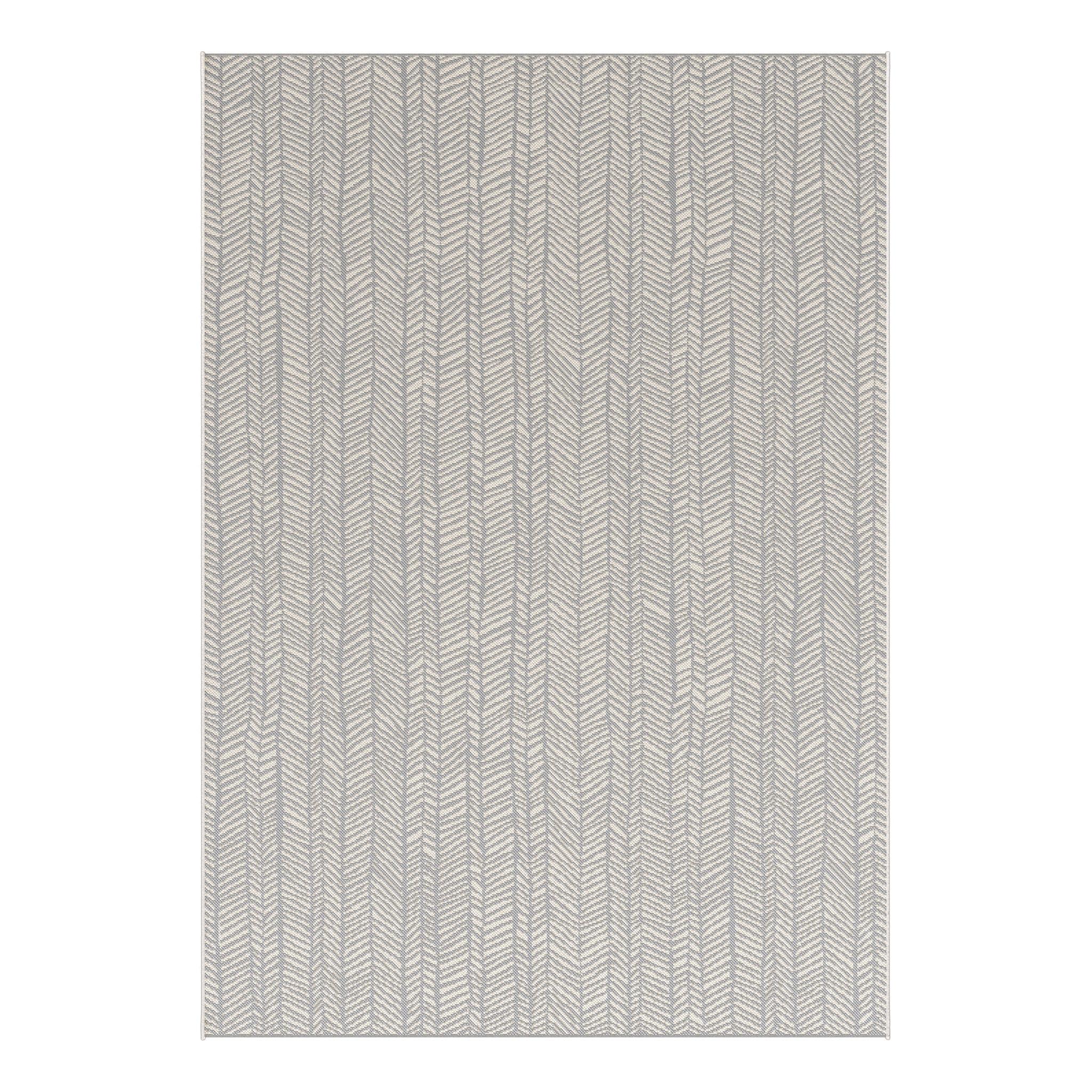 AFK Living vloerkleed Sylve - voor binnen en buiten - grijs - 120 x 170 cm