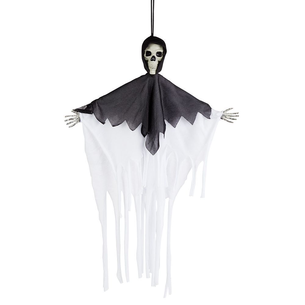 Squelette suspendu fluo Halloween H50cm (3 modèles)