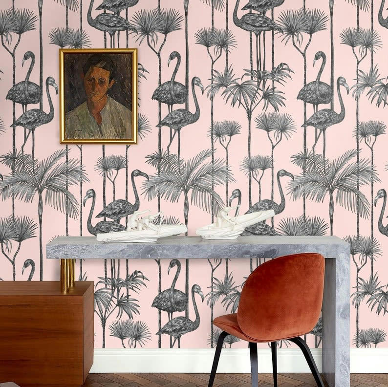 ANIMALI - Papier Peint Pélicans 250x200 cm