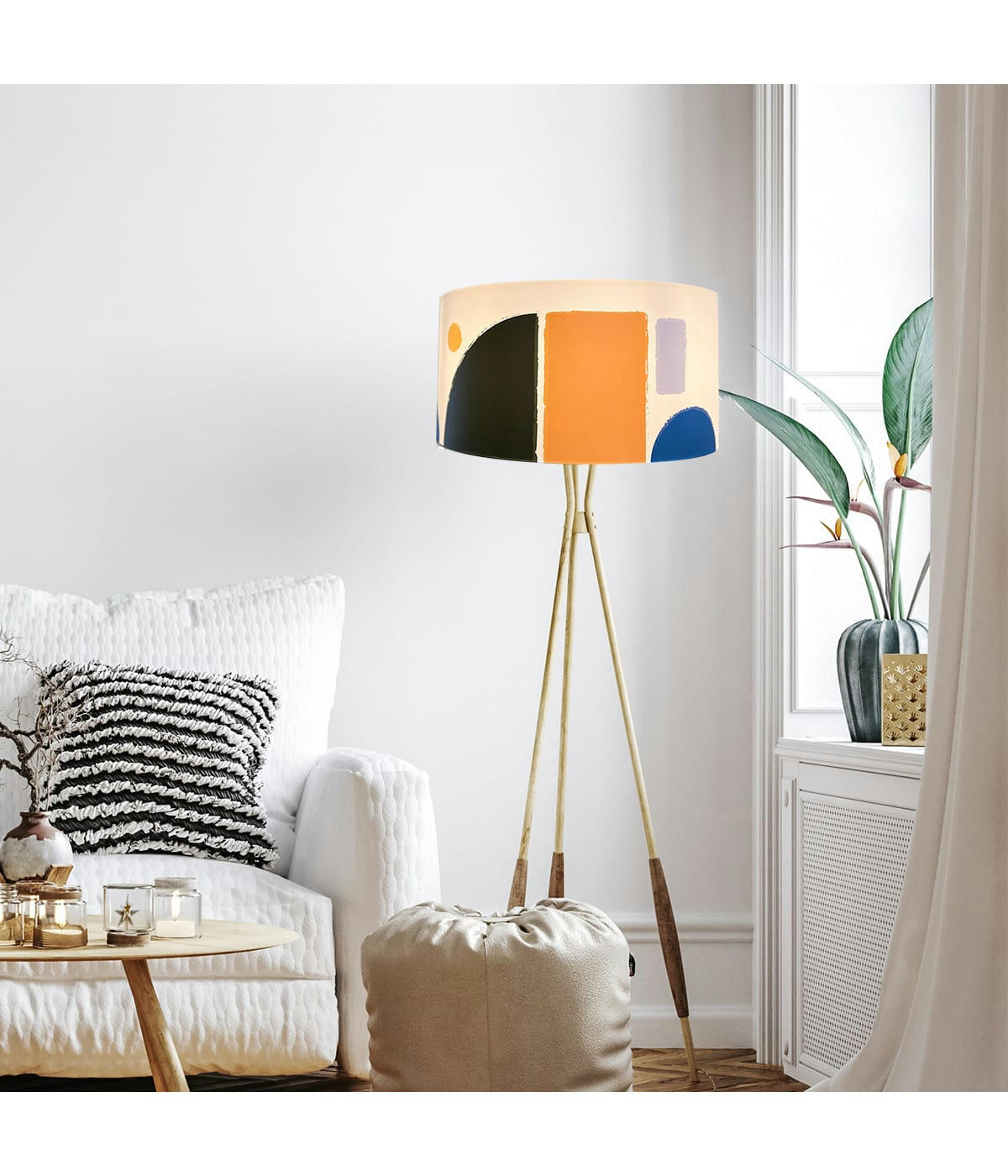 RACHEL V - Abat-jour V-12 Collection Rachel V D: 40 x H: 22