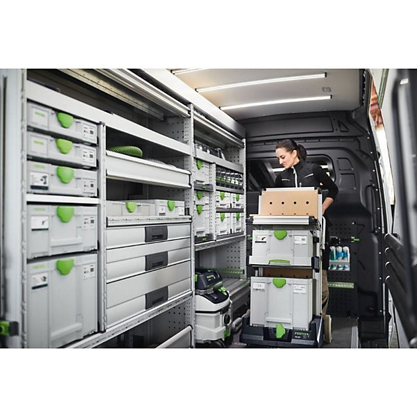 Caisse de transport Festool Systainer SYS3 L 137 204846 - mallette plastique noire, 13,2 l, 20 kg max.