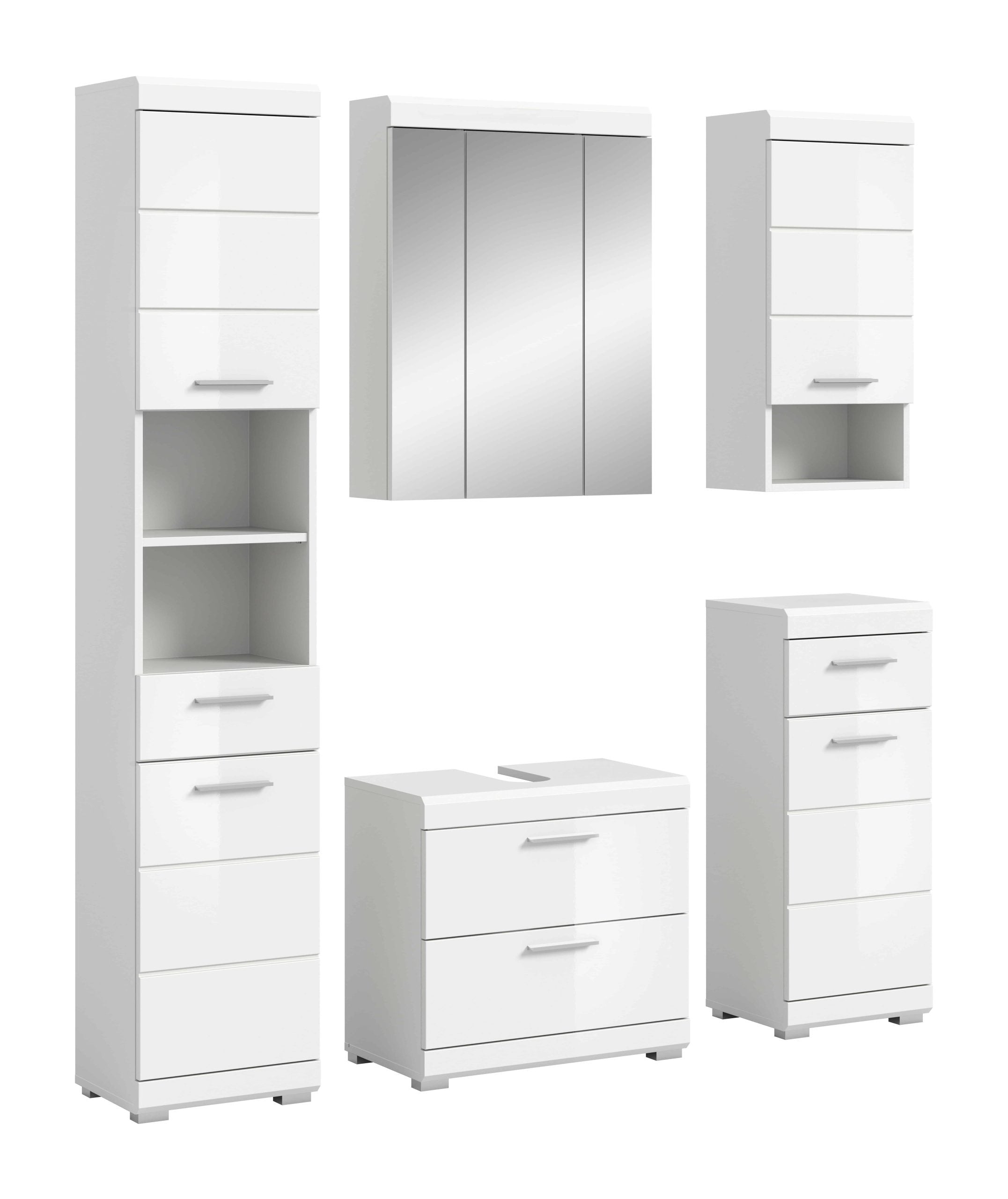 Furnilux Scout Badkamercombinatie - 164cm x 191cm x 34-37cm