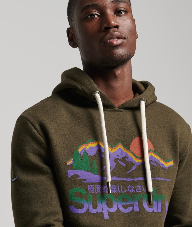 Vintage Core Logo Great Outdoors Hoodie