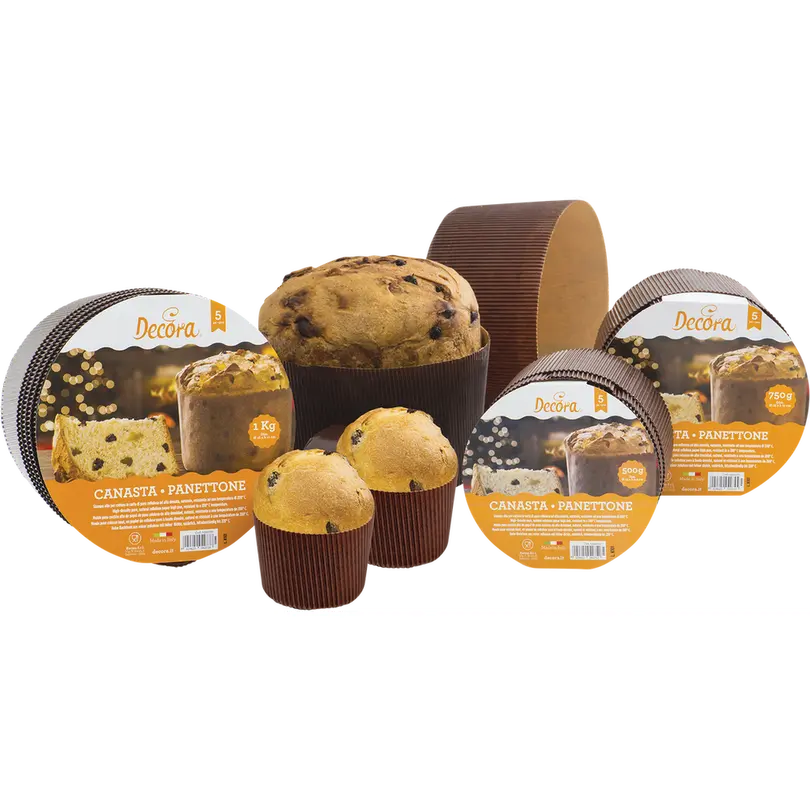 Backform 5er-Set Panettone-Brioche