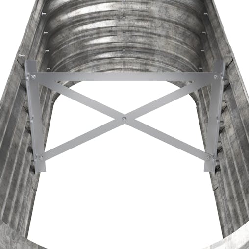 NNEVL Garden Raised Bed Powder-Coated Steel 114x40x36 cm Silver