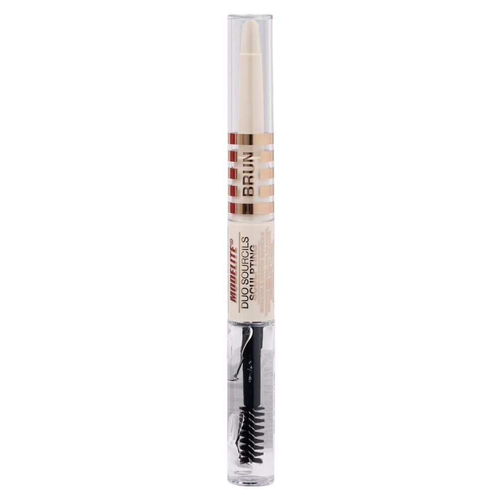 Duo sourcils crayon et mascara fixateur N°01 blond/châtain