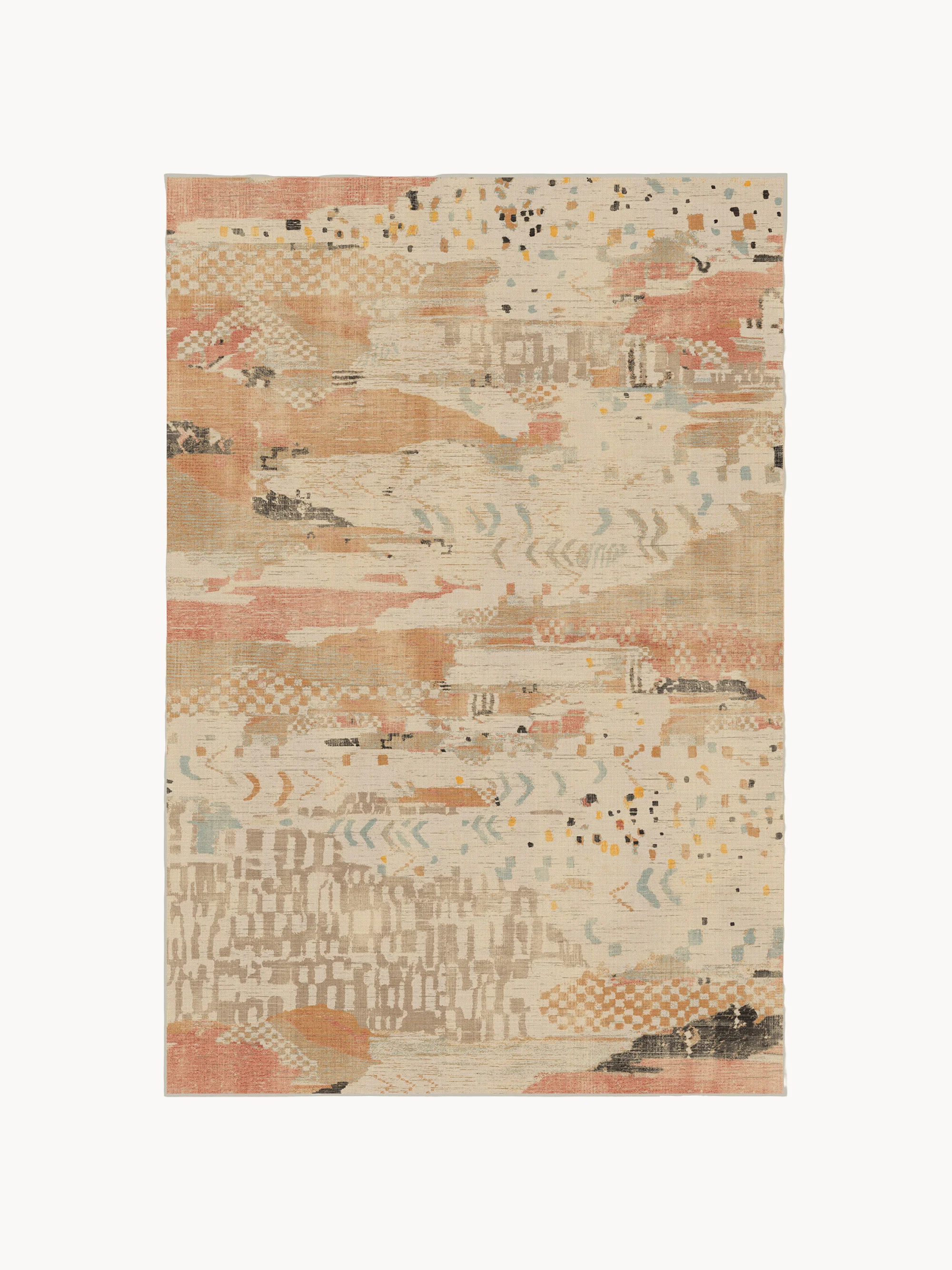 Waschbarer Kurzflor-Teppich Gaia