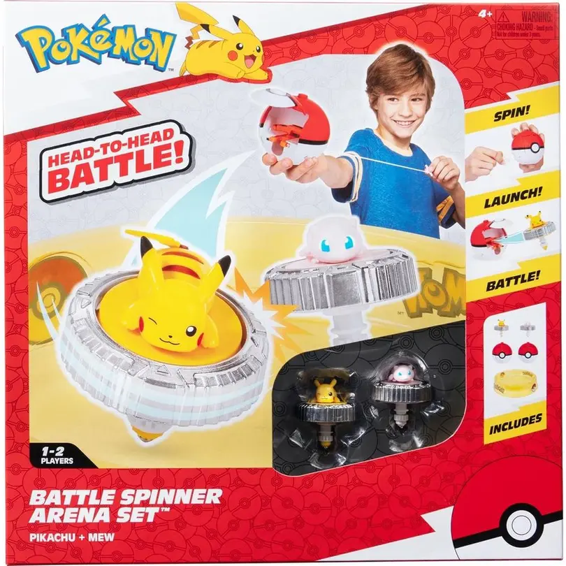 Spielset Pokémon Battle Spinner Arena Set