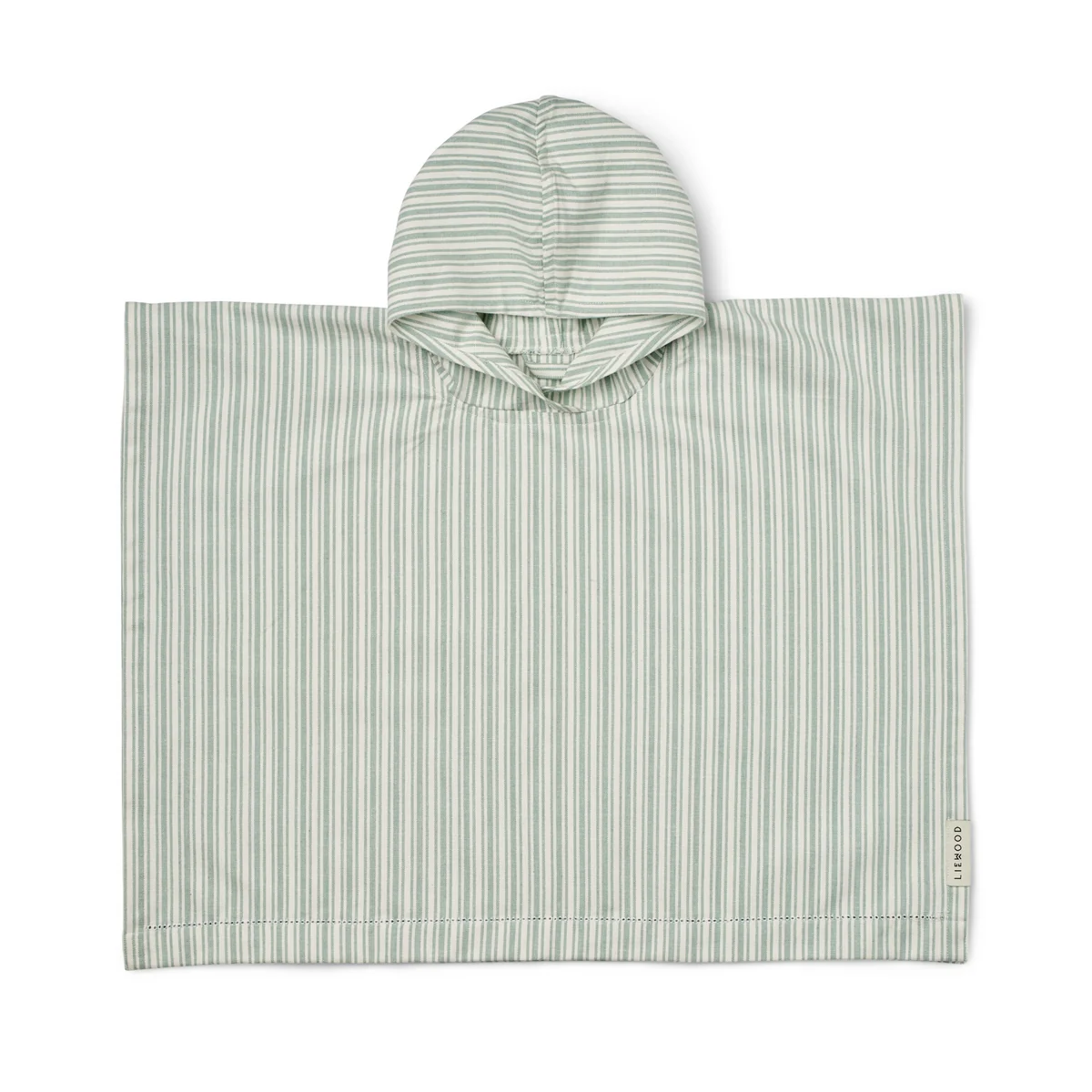LIEWOOD - Roomie Badeponcho, 5 - 6 Jahre, gestreift, ice blue / creme de la creme