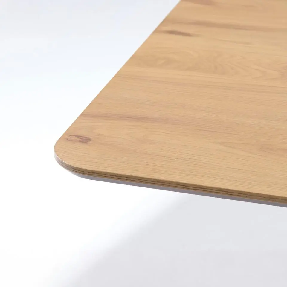 Eettafel Naturel Eiken - 100x200x75cm - Spinpoot - Cesura