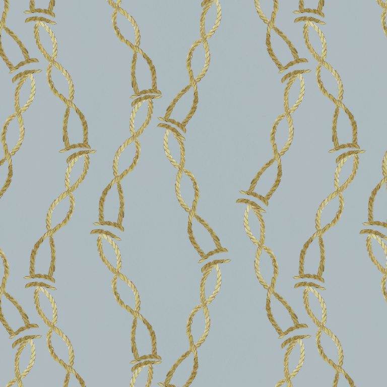 Catchii Behang Cord Chain Dance blauw