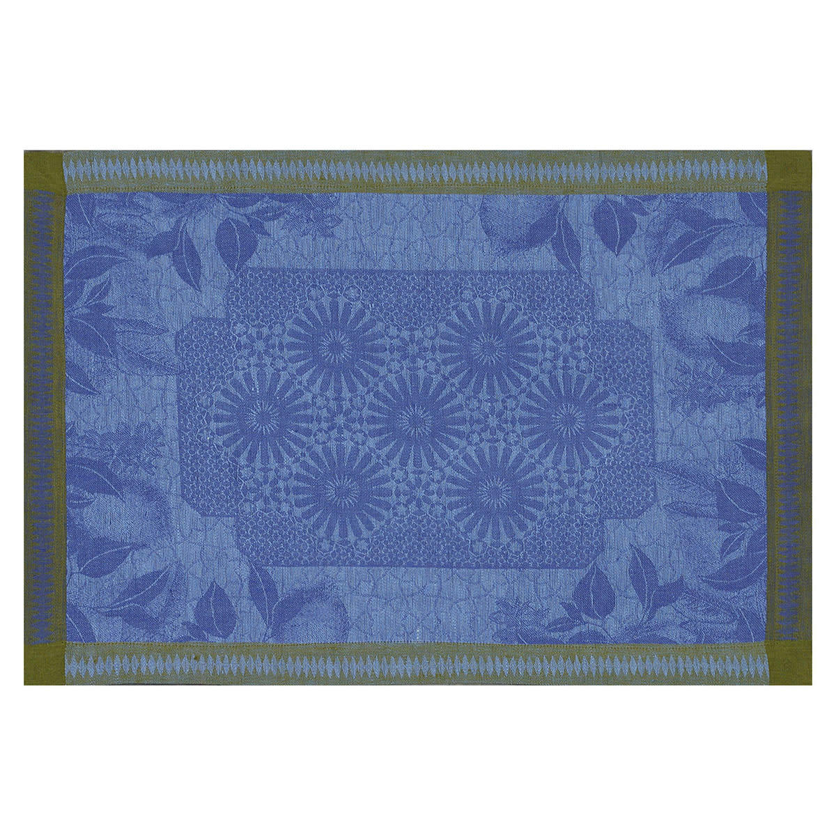 JARDIN D'ORIENT - Set de table en lin majorelle 50 x 36