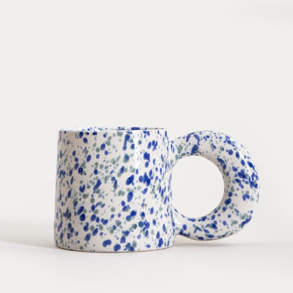 Kubek MORNE nakrapiany granatowy 0,3 l