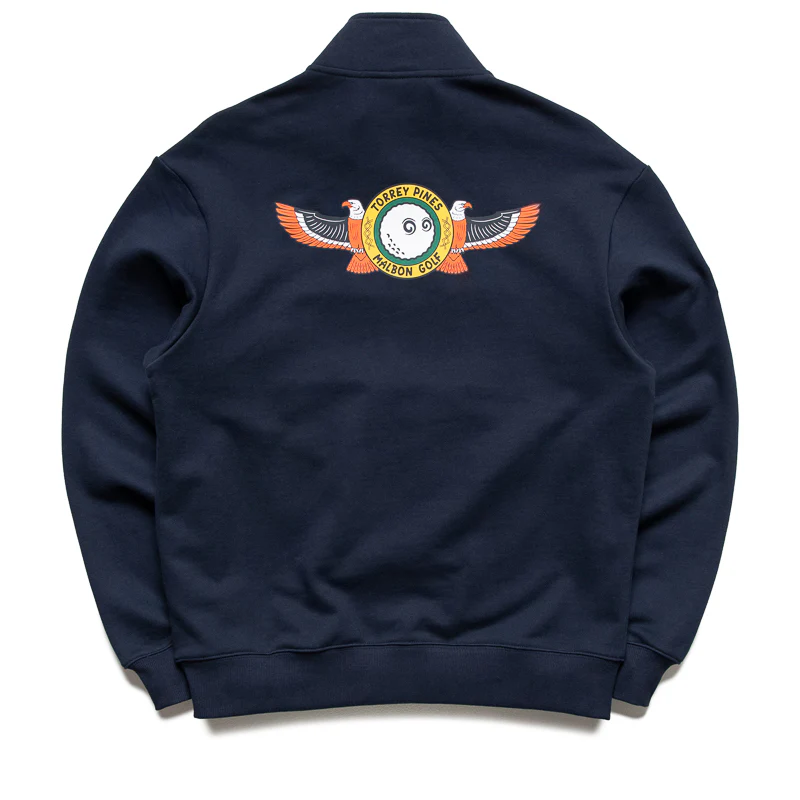 Malbon Golf x Torrey Pines Sweatshirt - Baritone Blue