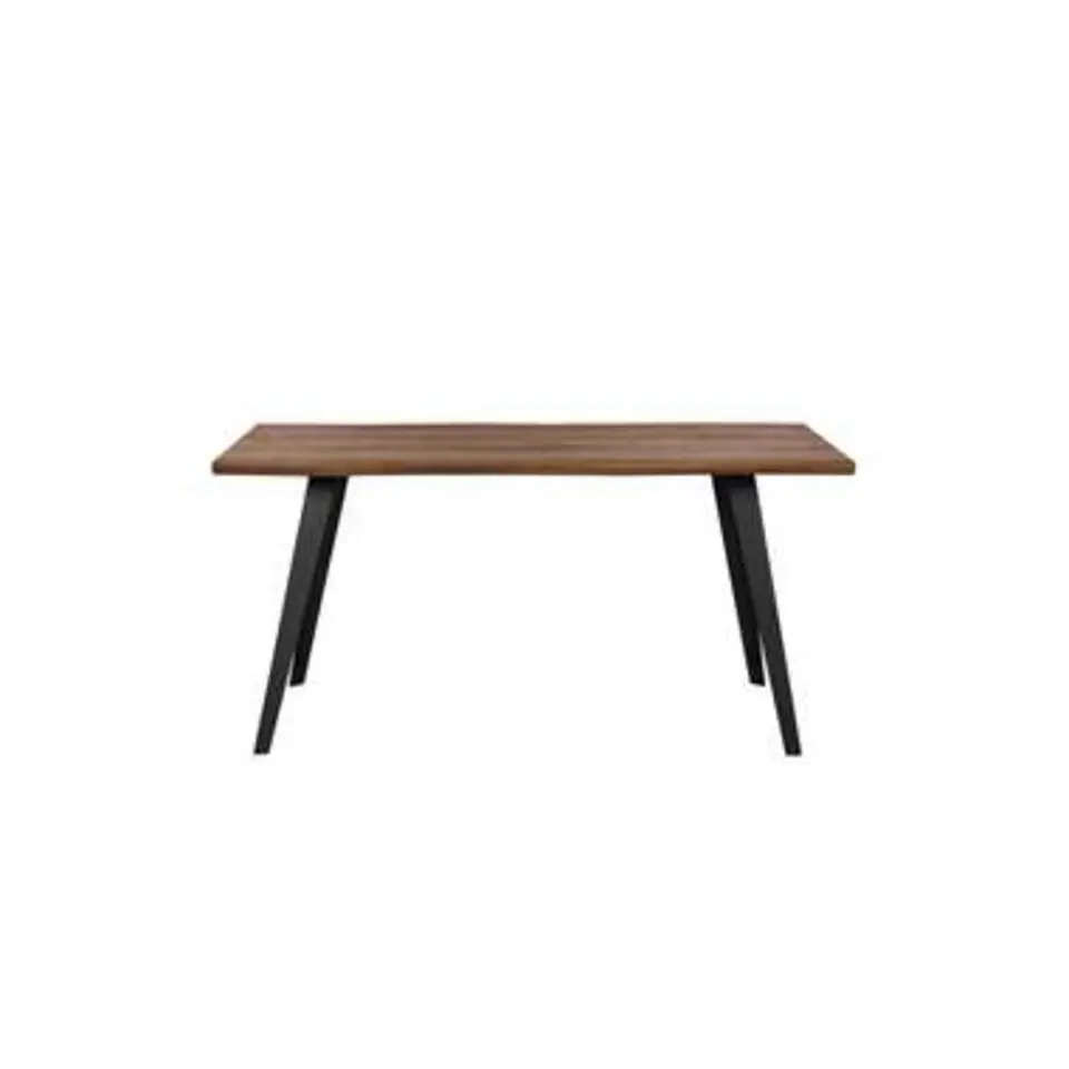 WITNEY - Eettafel - Donkere houtkleur - 90 x 160 cm - MDF