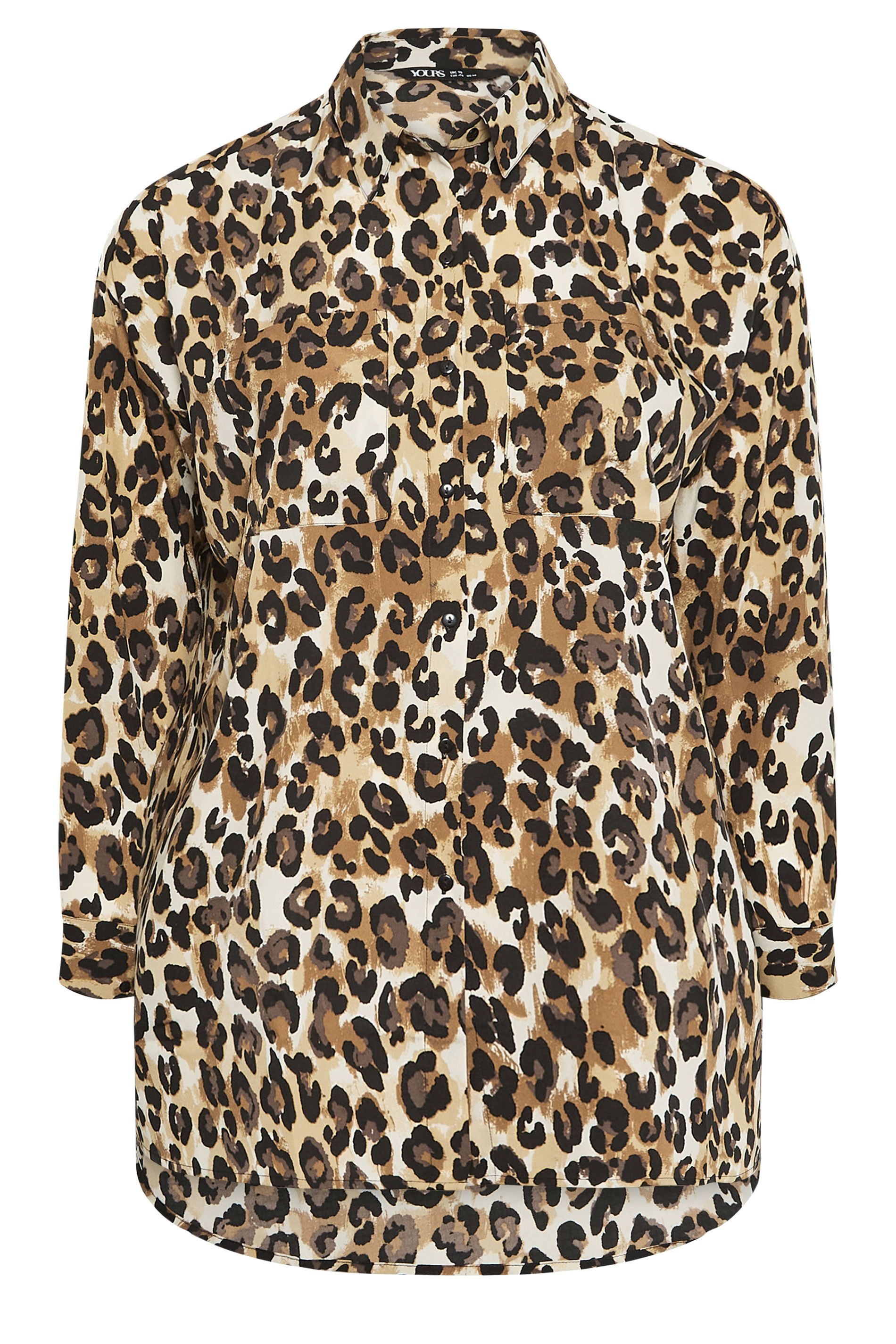 Yours Printed Oversized Shirt