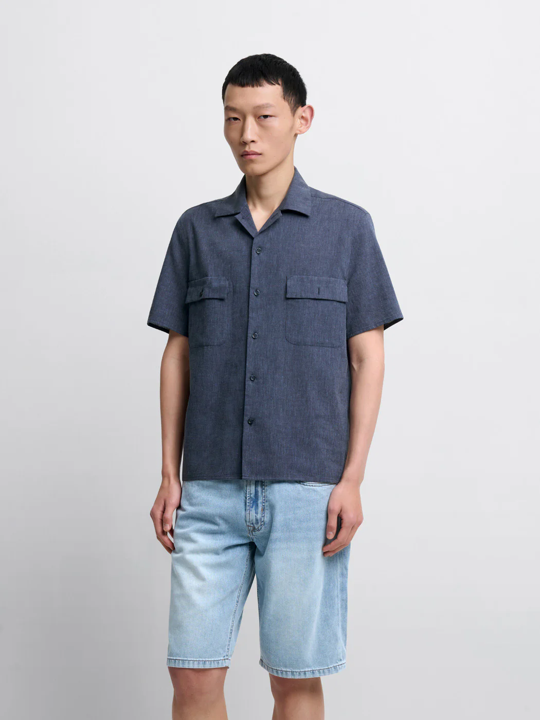 Chemise manches courtes regular