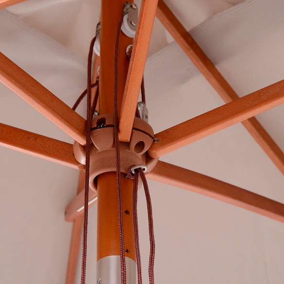 Sonnenschirm, Höhe: 230 cm, grau