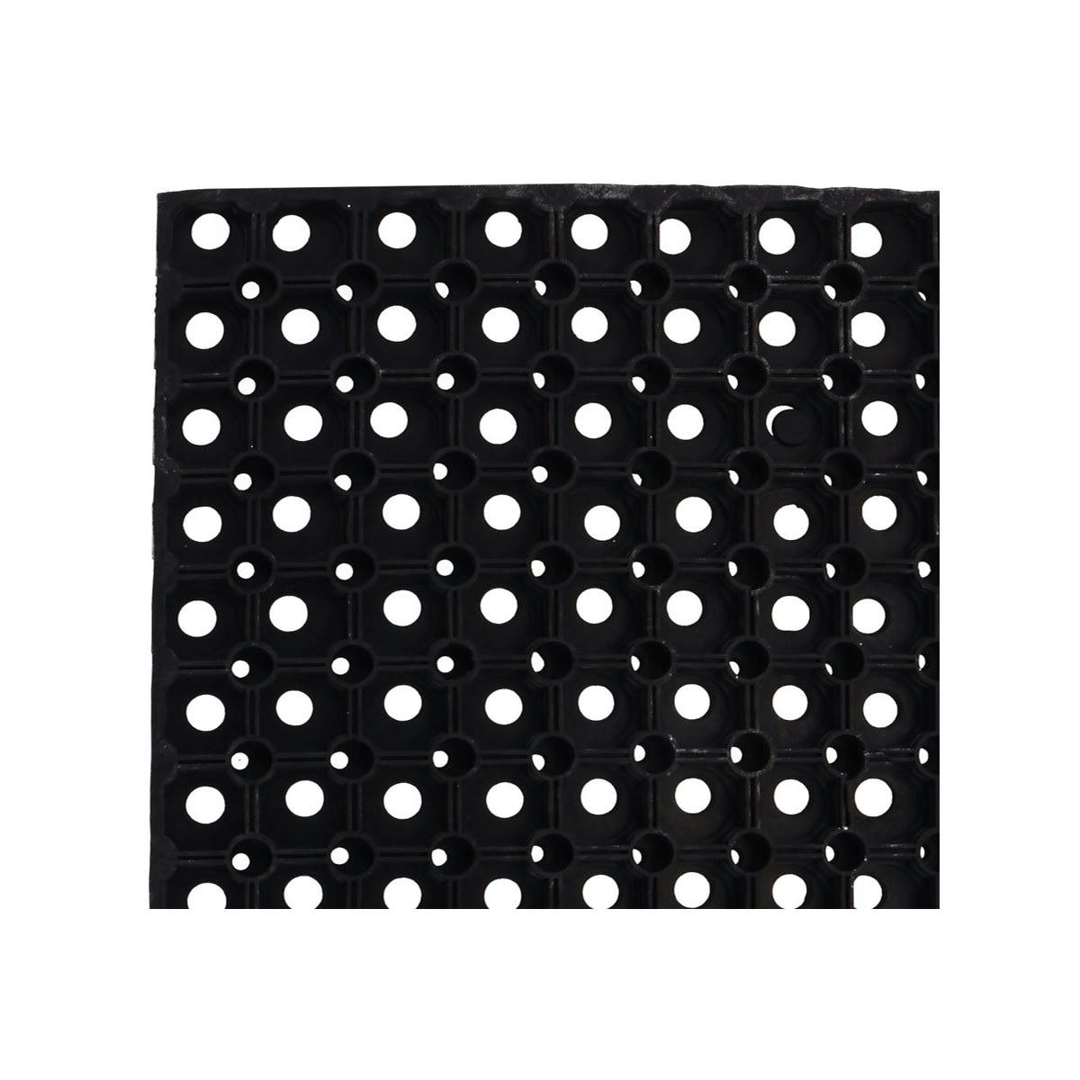 CAILLEBOTIS - Paillasson caillebotis en caoutchouc 80x120