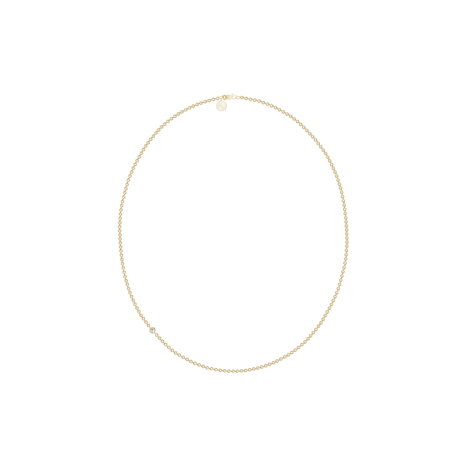 Fina Necklace, gold plated