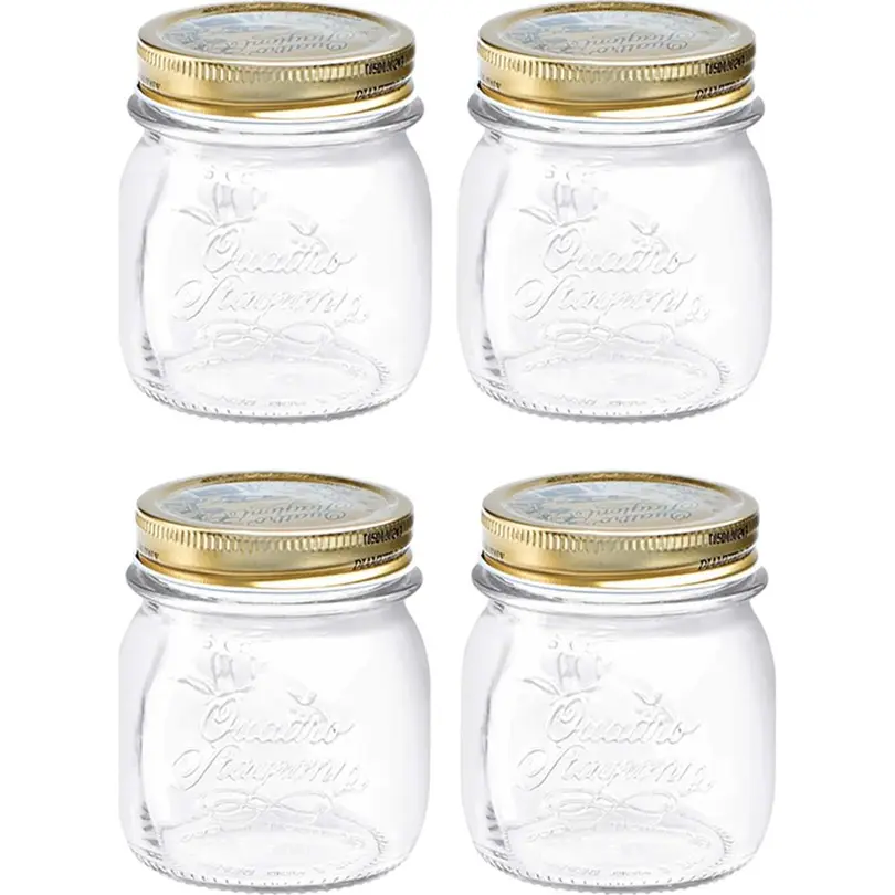Einmachglas 4er-Set Quattro Stagioni