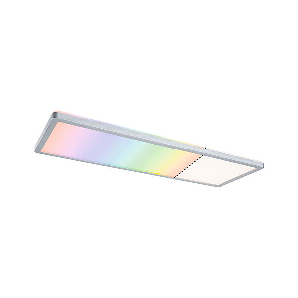 Panneau LED Produits de deuxième choix Atria Shine Backlight carré 580x200mm 20W 2000lm RGBW Chrome mat gradable