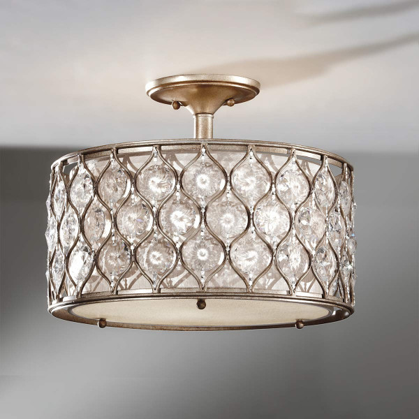 Lampa sufitowa oksydowany srebrny Lucia 3xE27x60W Feiss