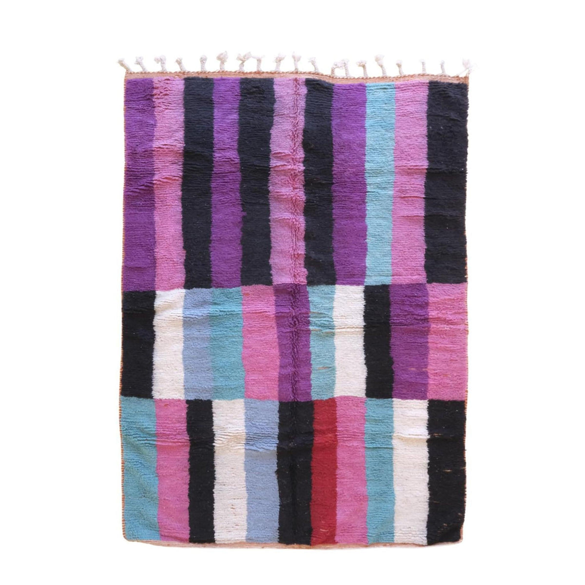 AFK Living vloerkleed Berber - handgemaakt - Wol - 140 cm x 200 cm