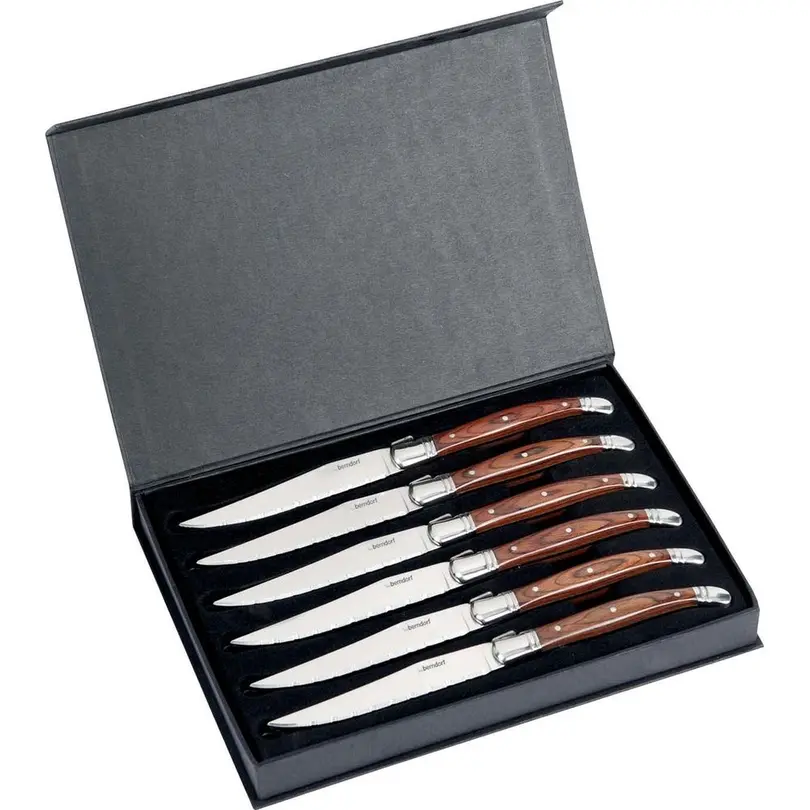 Steakmesser 6er-Set Pakka