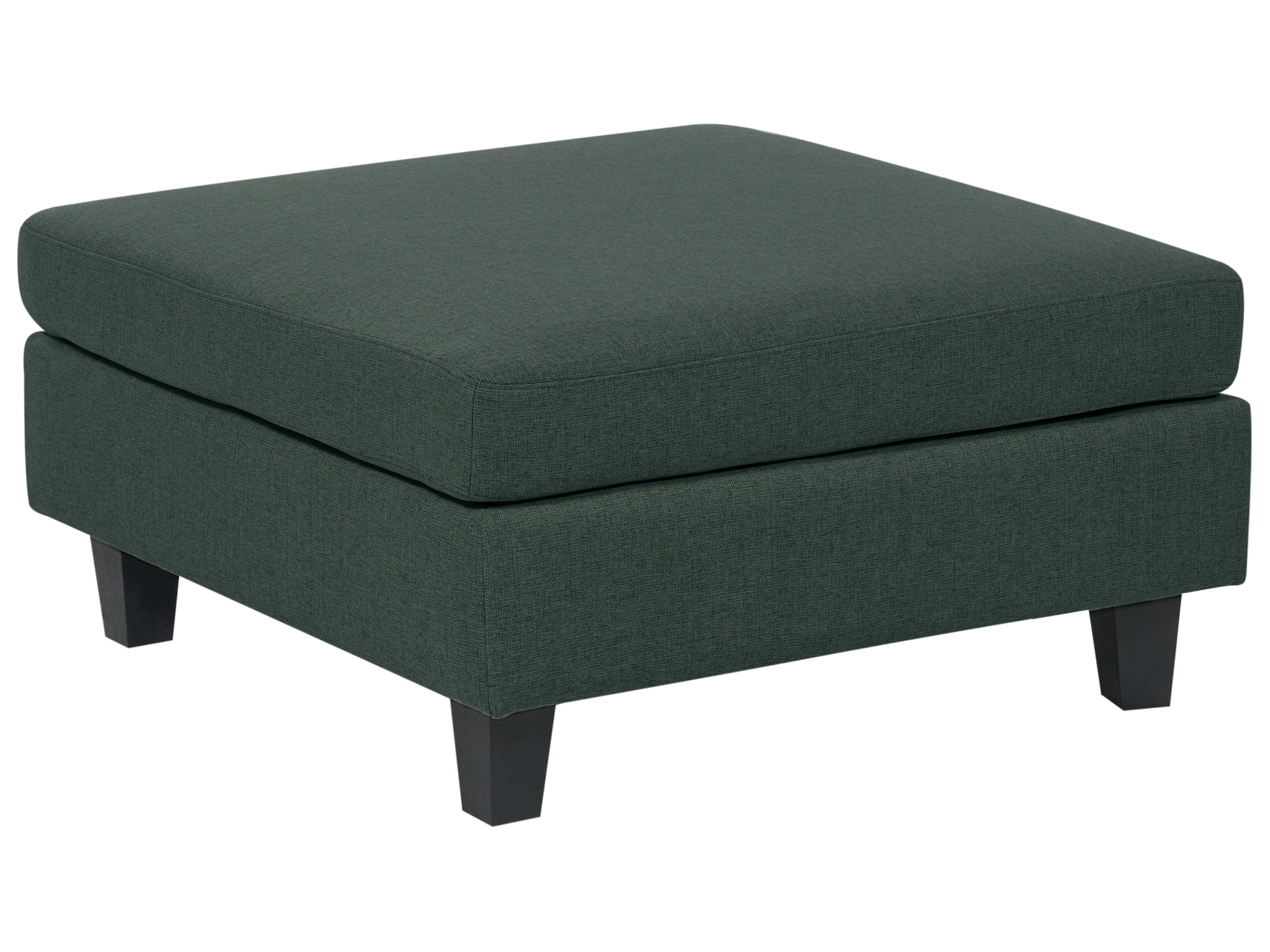 Ottoman UNSTAD Fabric Dark Green