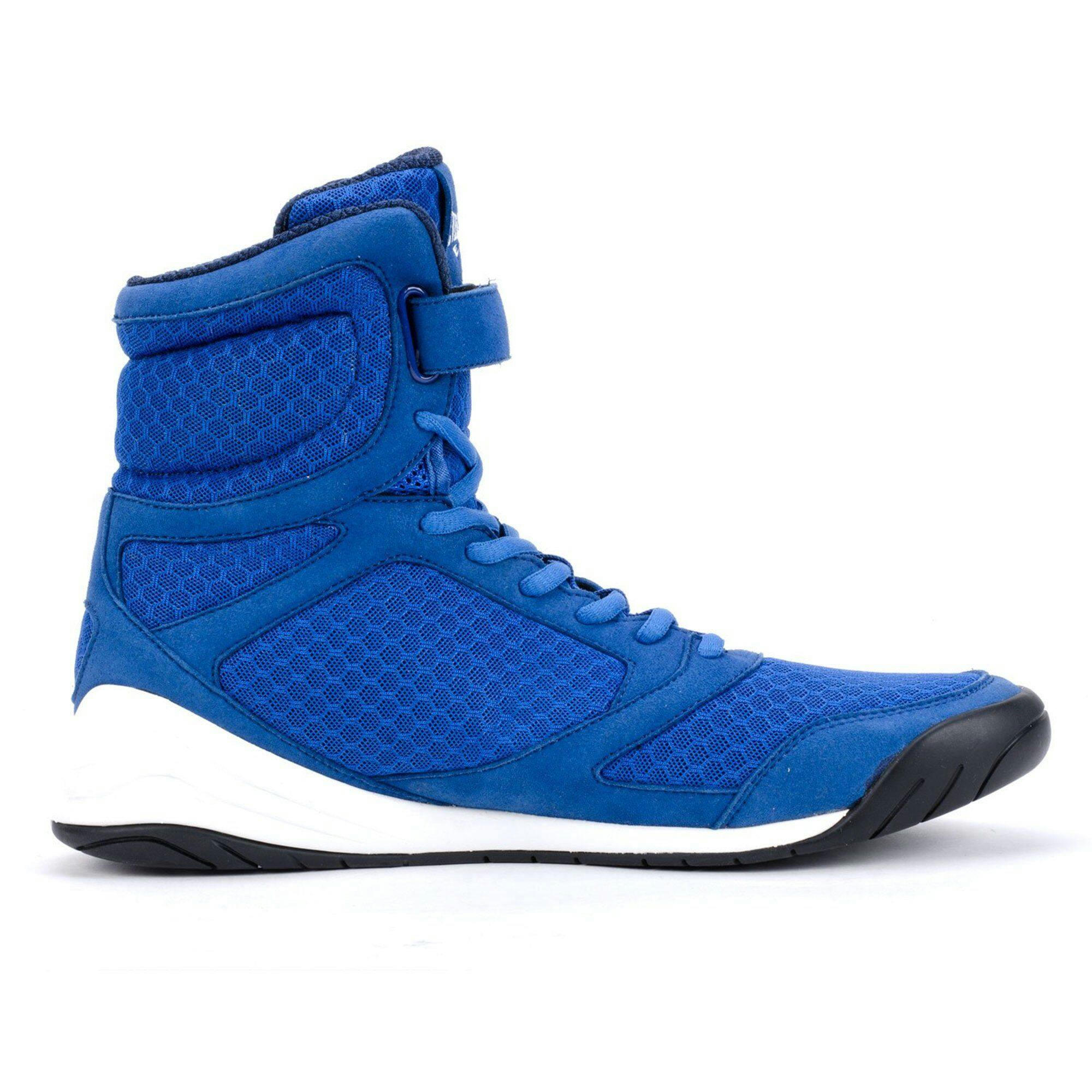 Everlast Pro Elite High Top Boxing Shoe, Blue