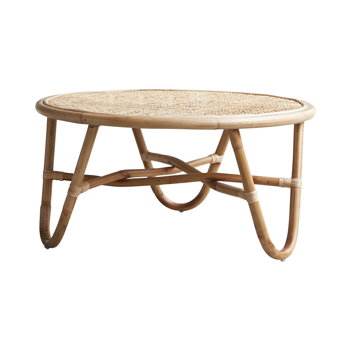 Tikamoon Rotan salontafel - Naturel