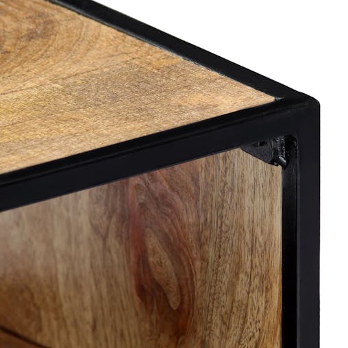 NNEVL Nightstand 40x30x50 cm Solid Mango Wood