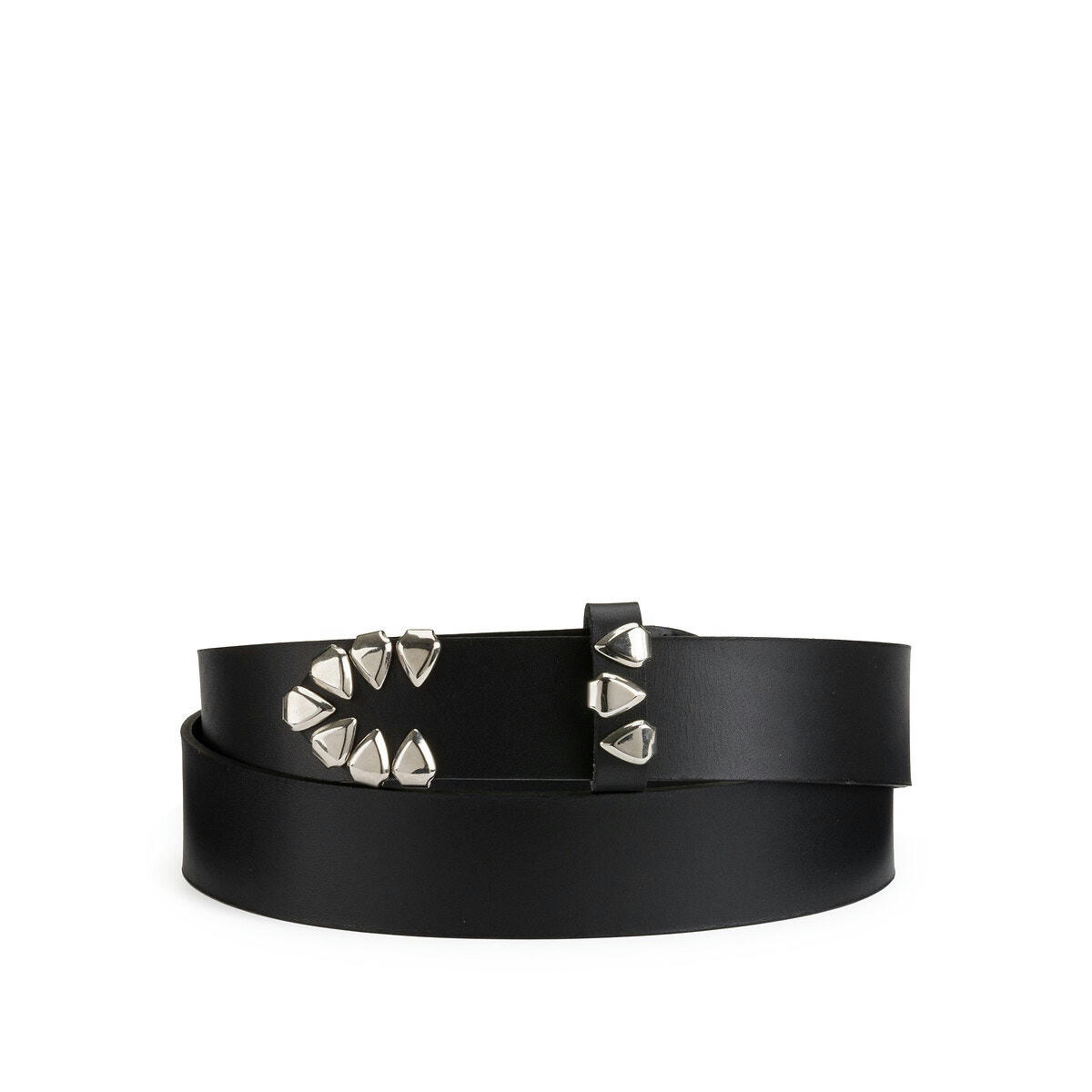 Ceinture en cuir, à nouer