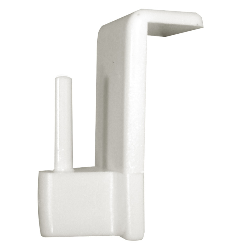 Piton adhésif avec rebord blanc 4 pièces MOBOIS