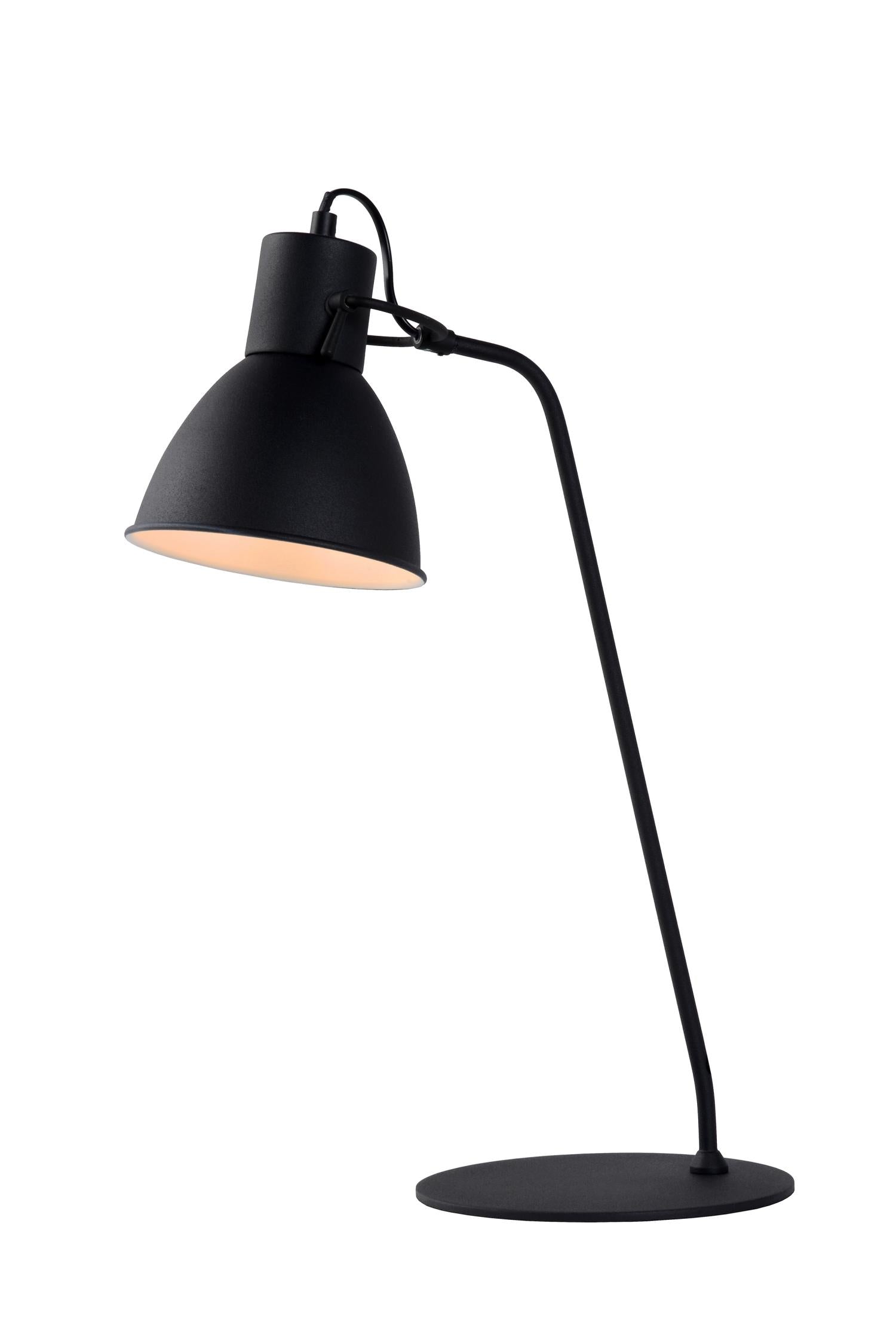 Lucide SHADI Bureaulamp - Zwart