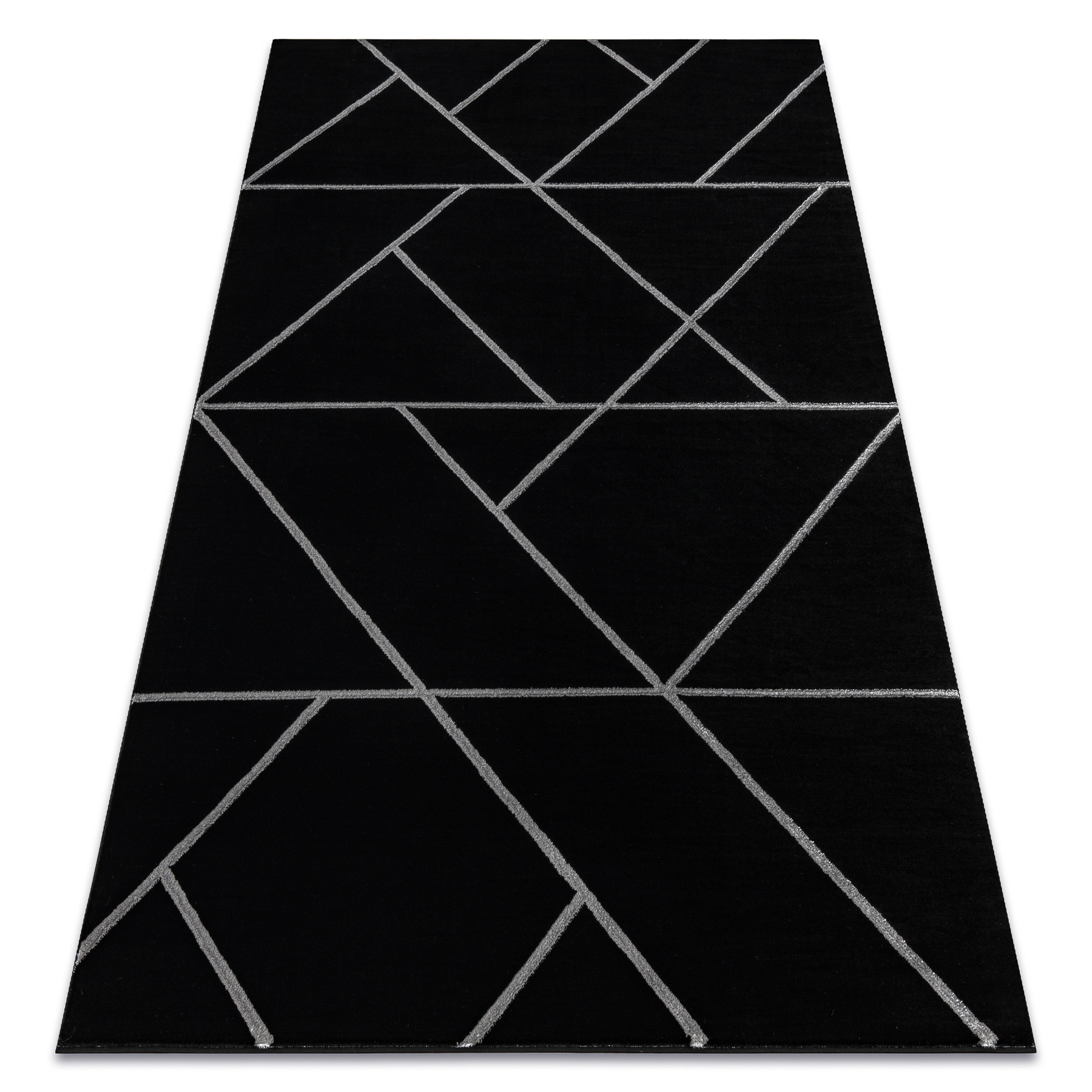 Dywan EMERALD ekskluzywny 7543 glamour, stylowy geometryczny 80x150 cm